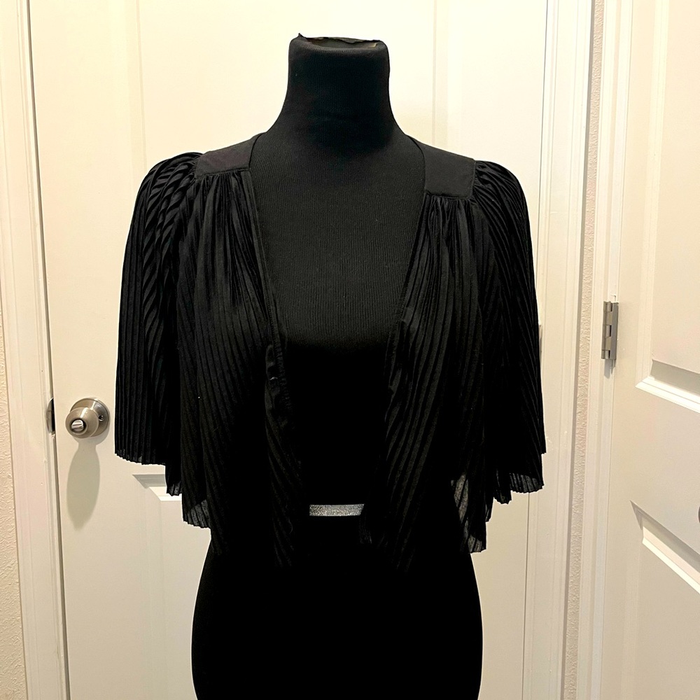 Pleated Cardigan NWT